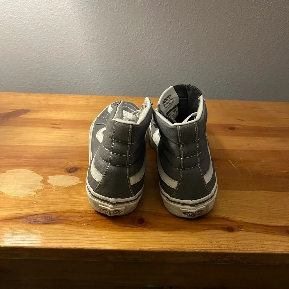 Vans Gray High-Top Sneakers